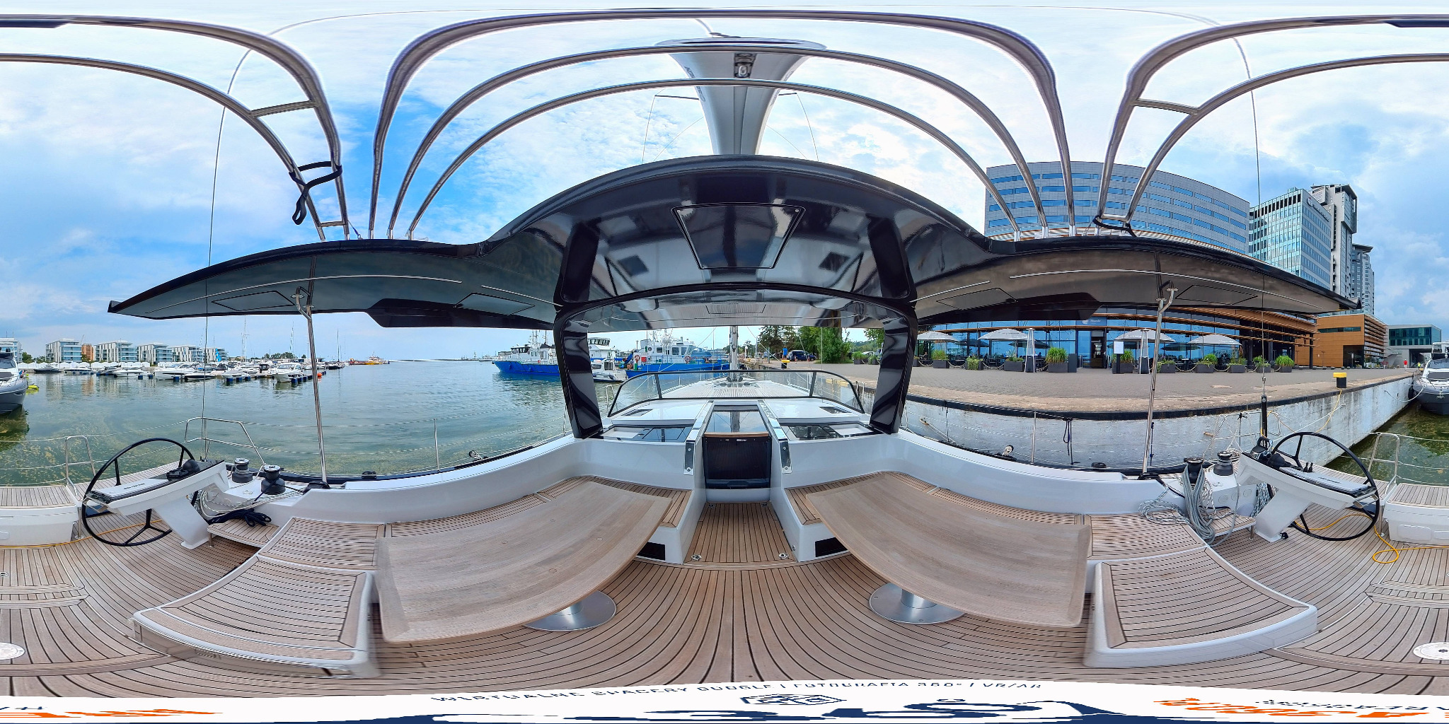 Wirtualny spacer 360 Jach na sprzedaż Jacht na wynajem