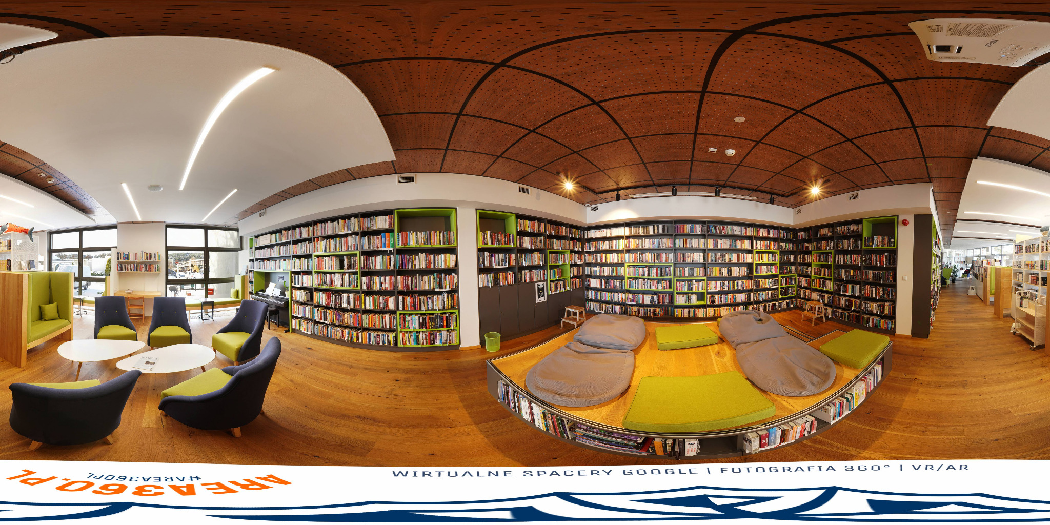 Wirtualny spacer 360 Biblioteka w Gdyni