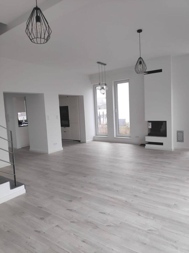 Przestronne wnętrze