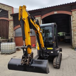 JUZBA BUDOWNICTWO Mateusz Juzba - Usługi minikoparka 2.7t : wykopy,denarze ,kanalizację i wiele innych
