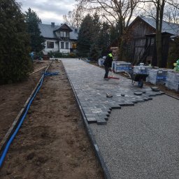 Układanie kostki brukowej Radgoszcz 1