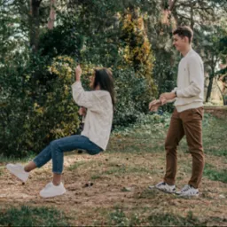 lasy nieopodal Balansu nad Jeziorem