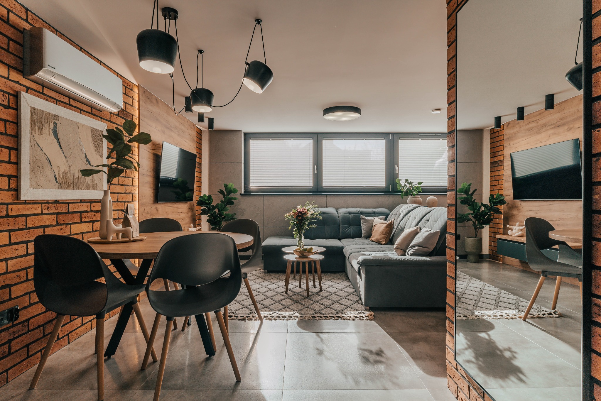 Salon apartamentu na parterze - Zakątek dla Duszy