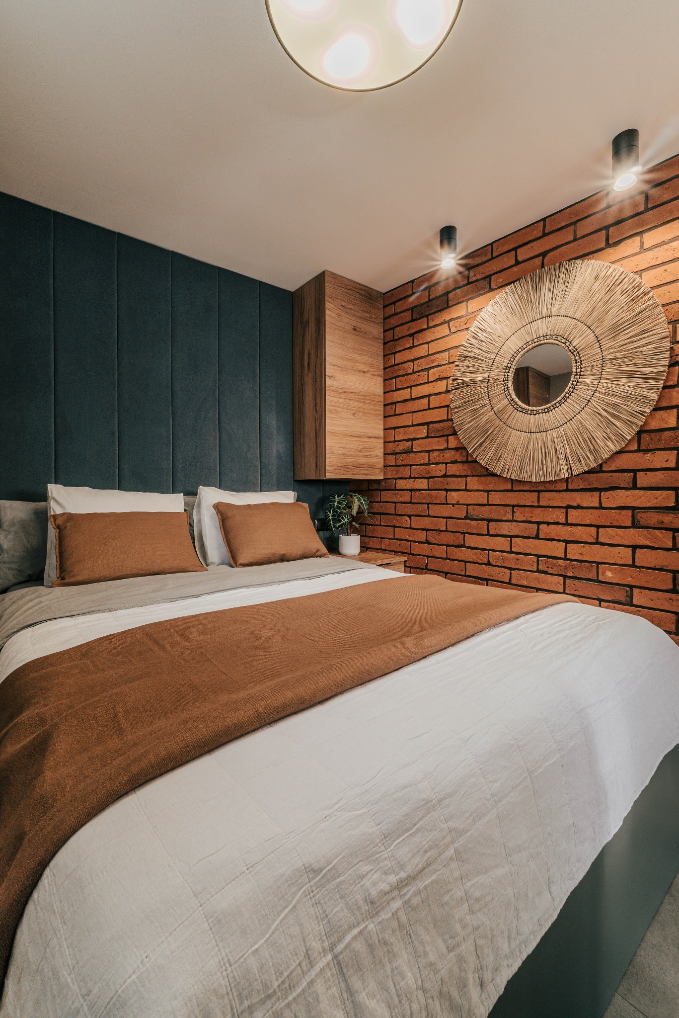 sypialnia w apartamencie na parterze - Zakątek dla Duszy