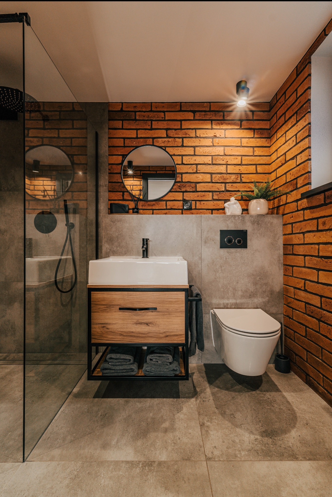 Łazienka w apartamencie na parterze - Zakątek dla Duszy