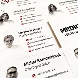 Michał Matejko - Agencja Kreatywna Matejko - Projekt wizytówek