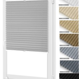 Rolety plisowane na wymiar. Wybór kolorów. Montaż inwazyjny lub bezinwazyjny. Polski producent. Wysoka jakość.