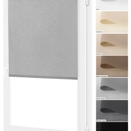 Klasyczne rolety półzaciemniające. Bezinwazyjny montaż. Na każdy wymiar. Wybór kolorów. Od polskiego producenta.