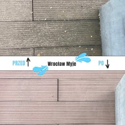 Mycie kostki brukowej Wrocław 1