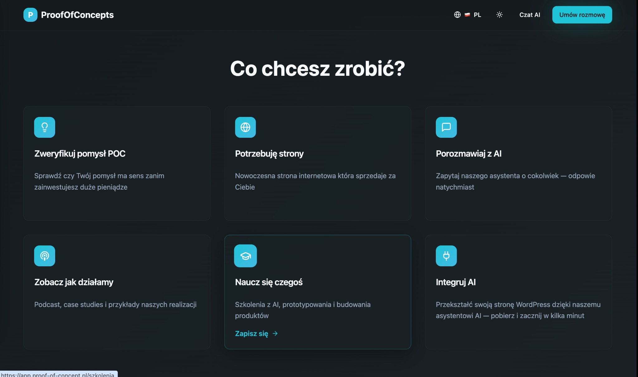 To jest nasza oferta - tym się zajmujemy na codzień