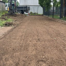 Niwelacja terenu Kostrzyn 1