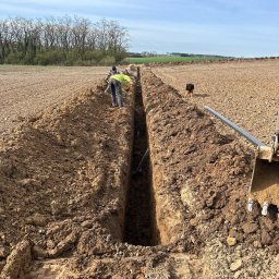 Niwelacja terenu Kostrzyn 4