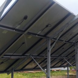 KaMMar - Budowa dwóch sekcji paneli PV Malczyce