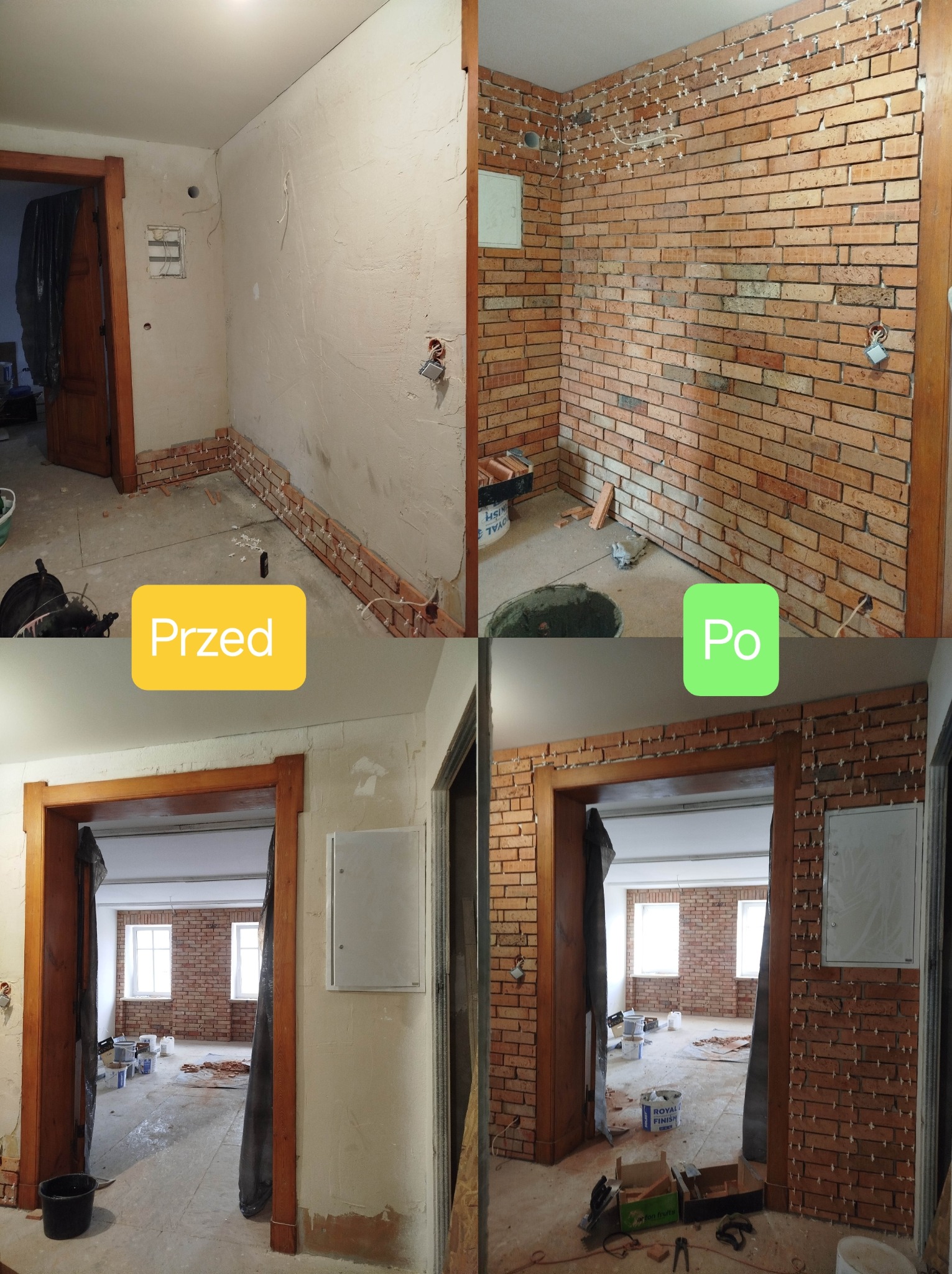 płytki cięta cegiełka