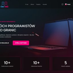 Strona internetowa CodeTwinz