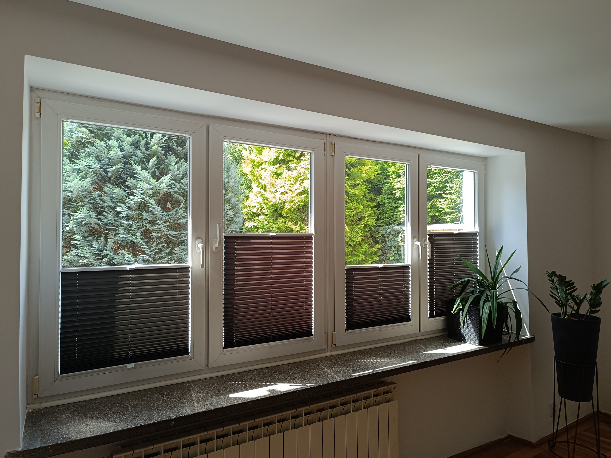 żaluzje plisowane - plisy