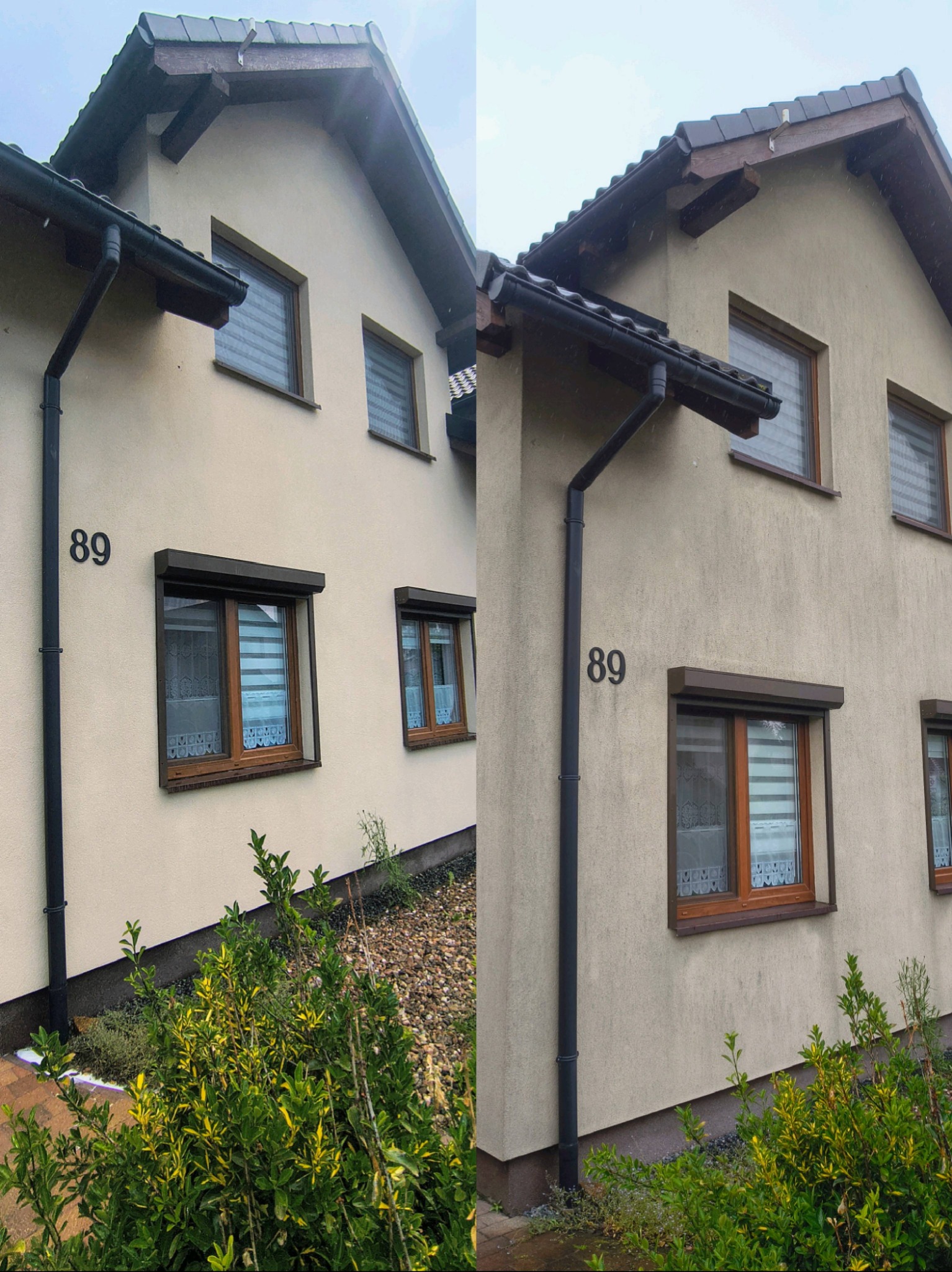 Mycie elewacji 12letniej