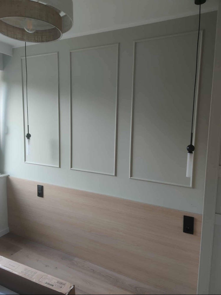 Montaż osprzętu elektrycznego i oświetlenia sypialnianego