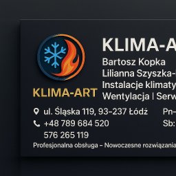 Klima-art s.c Bartosz Kopka Lilianna Szyszka-Kazimierska - Usługi Instalatorskie Ł&oacute;dź