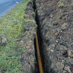 Budowa sieci gazowej 125 fi 