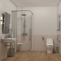 ARCHITEKA TOBIASZ KOCH - wnętrza Dziennego Domu Opieki w Dziekanowie