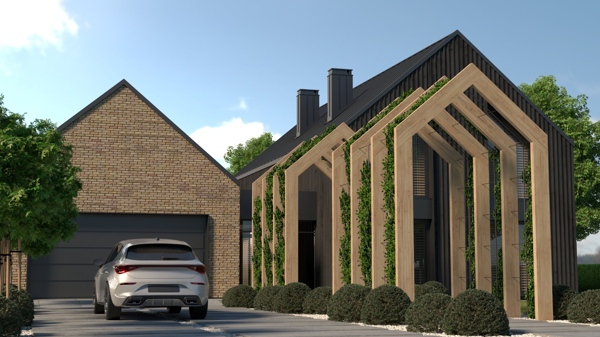 projekt domu jednorodzinnego