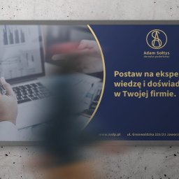 PK Studio kreatywne - Projekt banera ulicznego