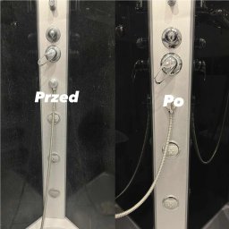 Armatura w kabinie prysznicowej 