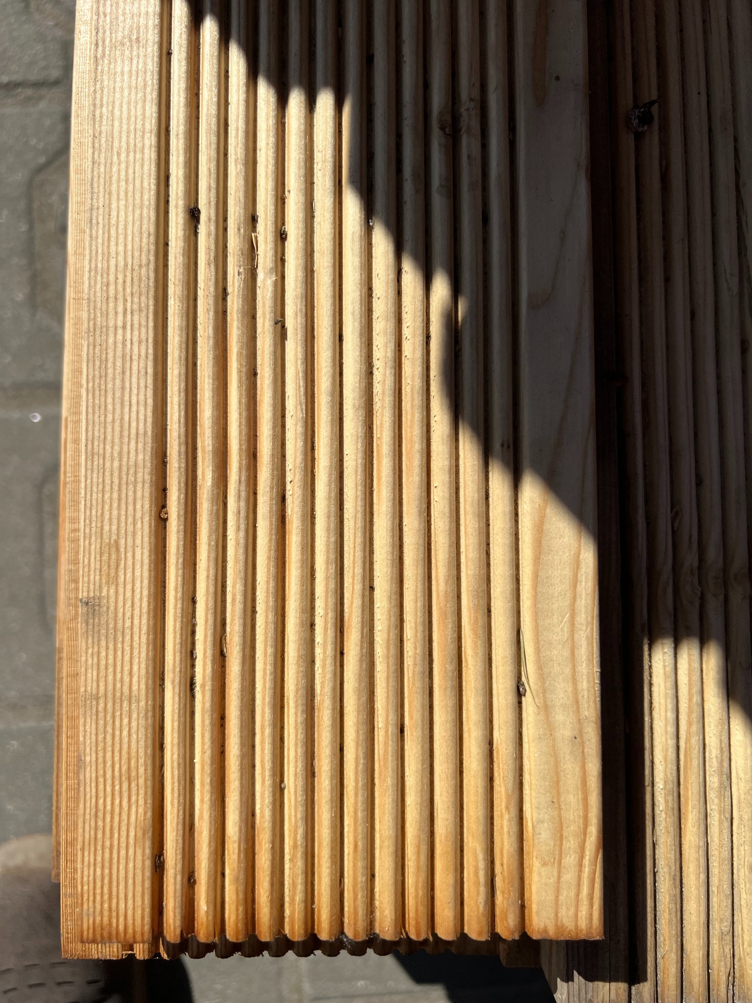 Deski tarasowe z Modrzewia.