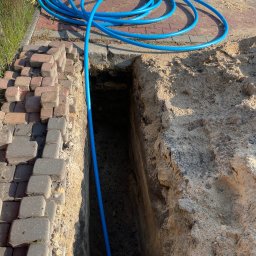 Przyłącze wod kan Bełchatów 2