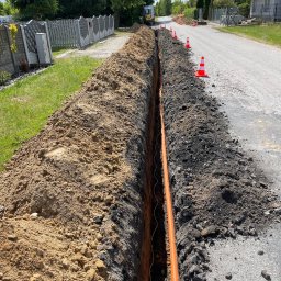 Przyłącze wod kan Bełchatów 3