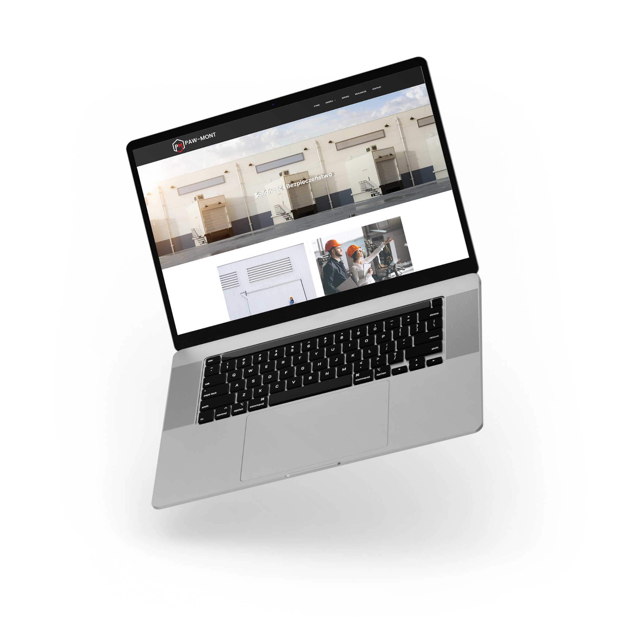 Strona internetowa + projekt logo Paw-Mont