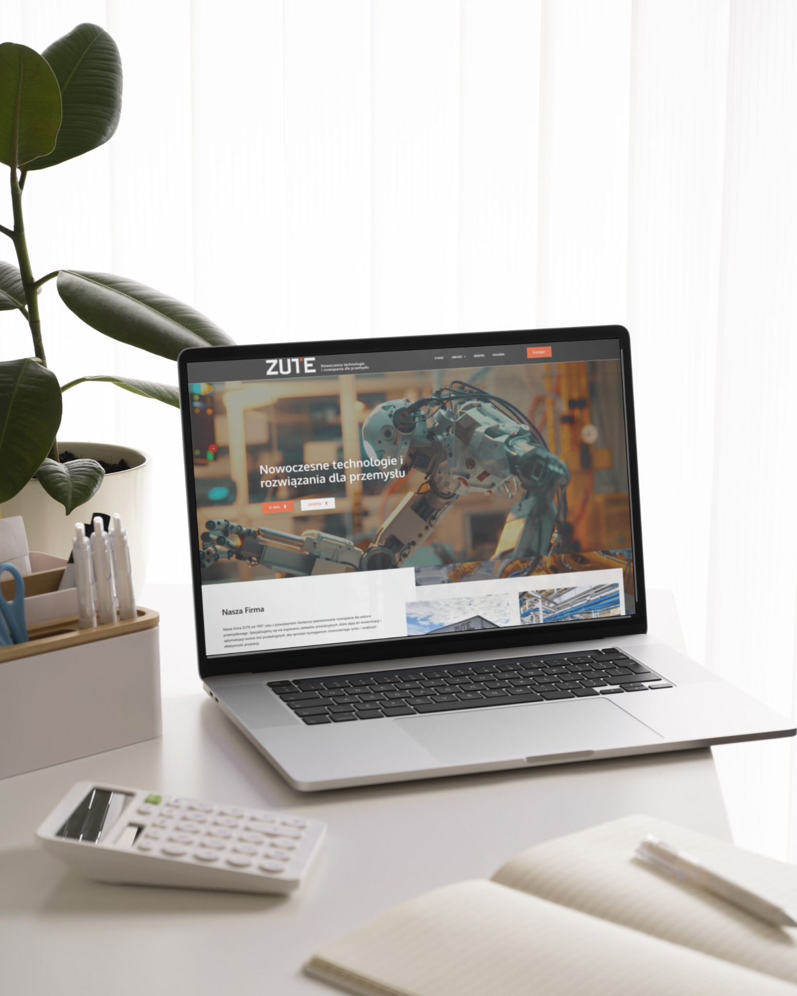 Strona internetowa Zute