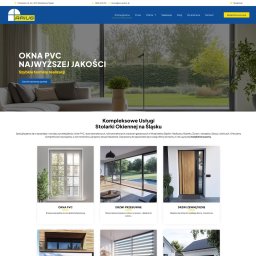 realizacja strony dla stolarki okiennej