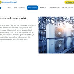 Zakładka klient biznesowy Ok-Klima