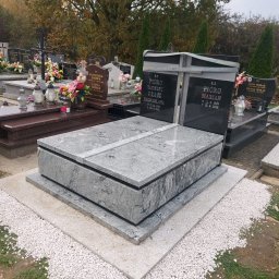 Granmarys S C M.Siuda R.Siuda - Nagrobek podwójny Whiscount white