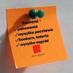 Firma DCN Direct zajmuje się głównie obsługą promocyjnych akcji wysyłkowych
www.dcn.pl