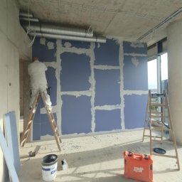 SCIANA DZIAŁOWA Z PŁYT DIAMENTOWYCH