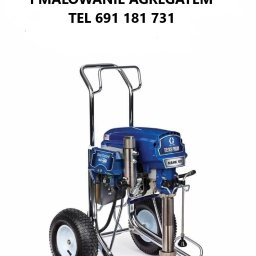 Profesjonalne szpachlowanie i malowanie agregatem