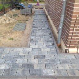 Układanie kostki brukowej Witnica 2