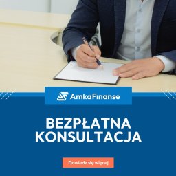 Bezpłatna konsultacja z ekspertem finansowym AMKA Finanse