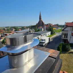 Montaż wkładu kominowego owalnego do pieca na pellet