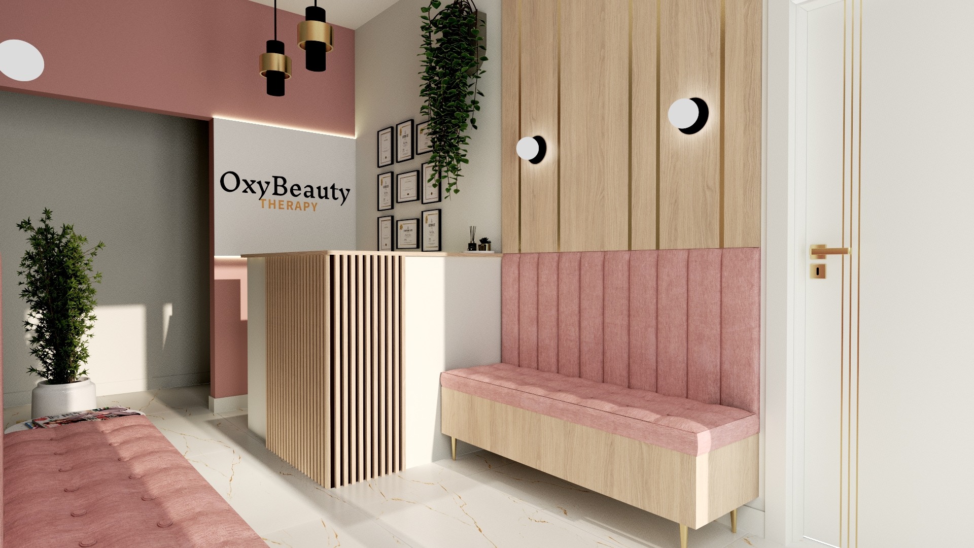 Recepcja w salonie kosmetycznym