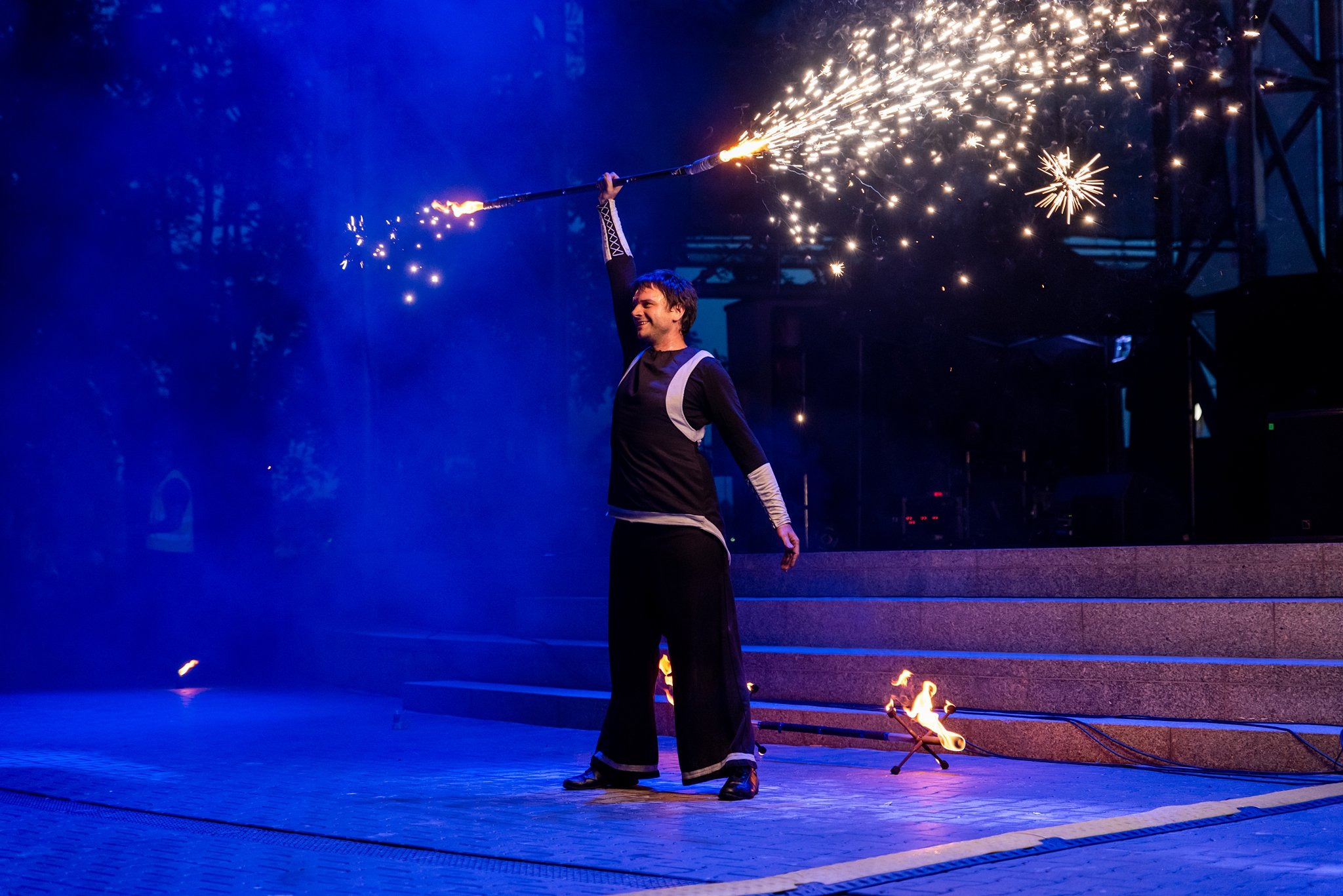 Pirotechnika w fireshow