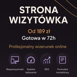 Możesz już mieć stronę www od 189 zł!