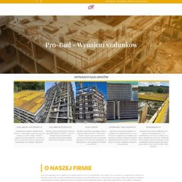 fbu-probud.pl - Lokalna firma zajmująca się wynajmem szalunków i nie tylko