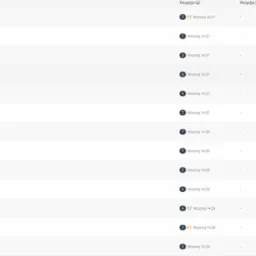 Monitoring pozycji fraz klienta w wyszukiwarce. Wykresy zmian pozycji, daty aktualizacji. Prezentacja efektów pozycjonowania stron dla fraz deweloperskich.