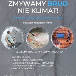 Mycie elewacji Toruń 1
