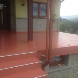 Hydroizolacja balkonów, tarasów polimocznikiem