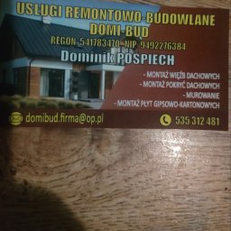 DomiBud Dominik Pośpiech - Fundamenty Mst&oacute;w